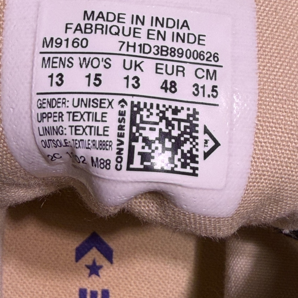 Converse Chuck Taylor All Star classic high-top in black size 13 - Picture 8 of 8